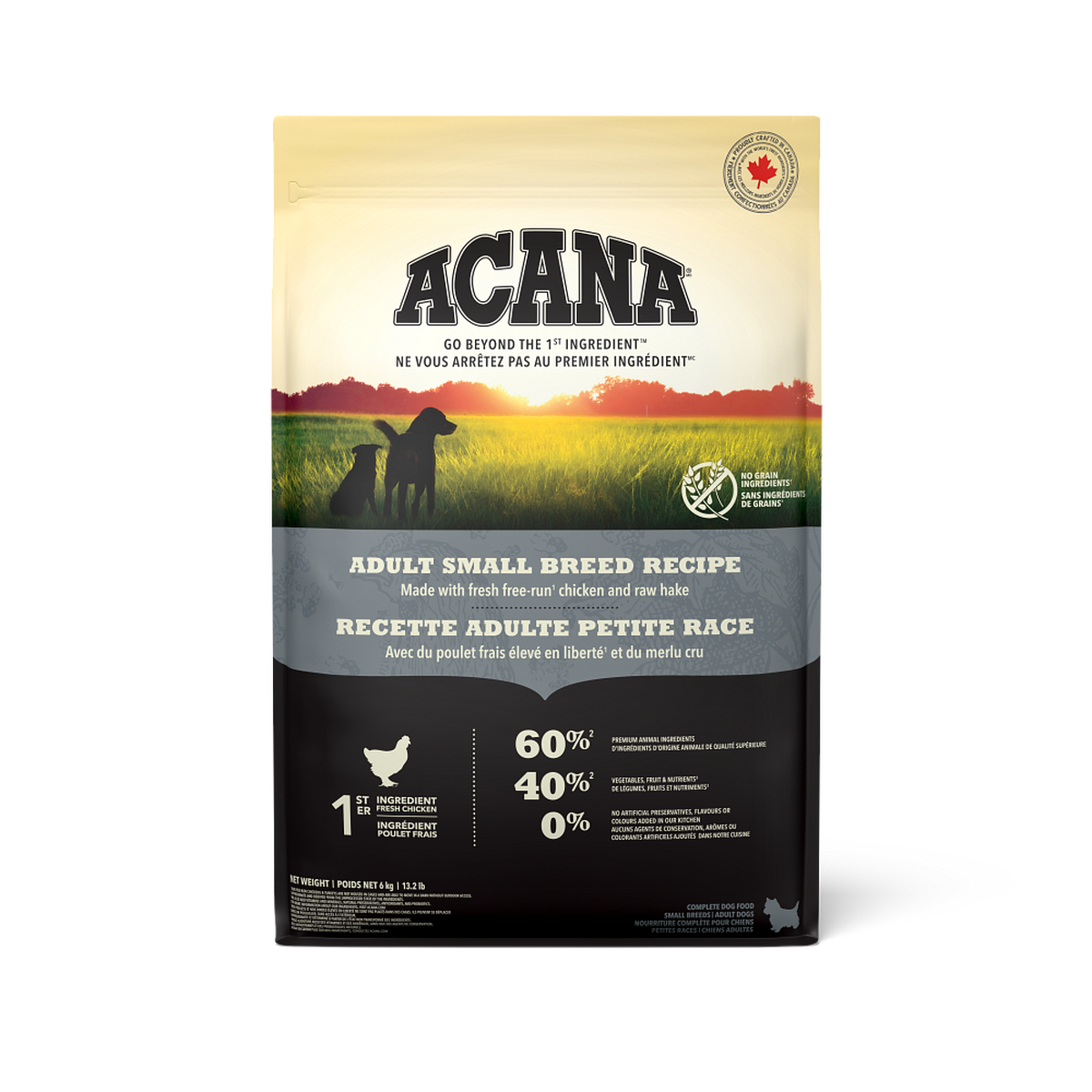 ドッグフード ACANA ADULT SMALL BREED RECIPE 6kg Adult Small Breed Dog Recipe | ACANA Canada